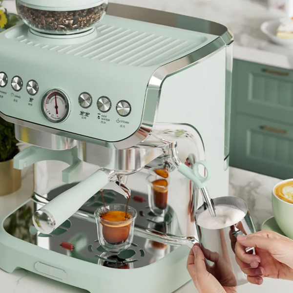 3-i-1 Espressomaskin – Professionell Kaffemaskin