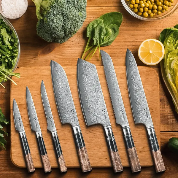 Lyxigt Kockknivset | Premium Köksknivar